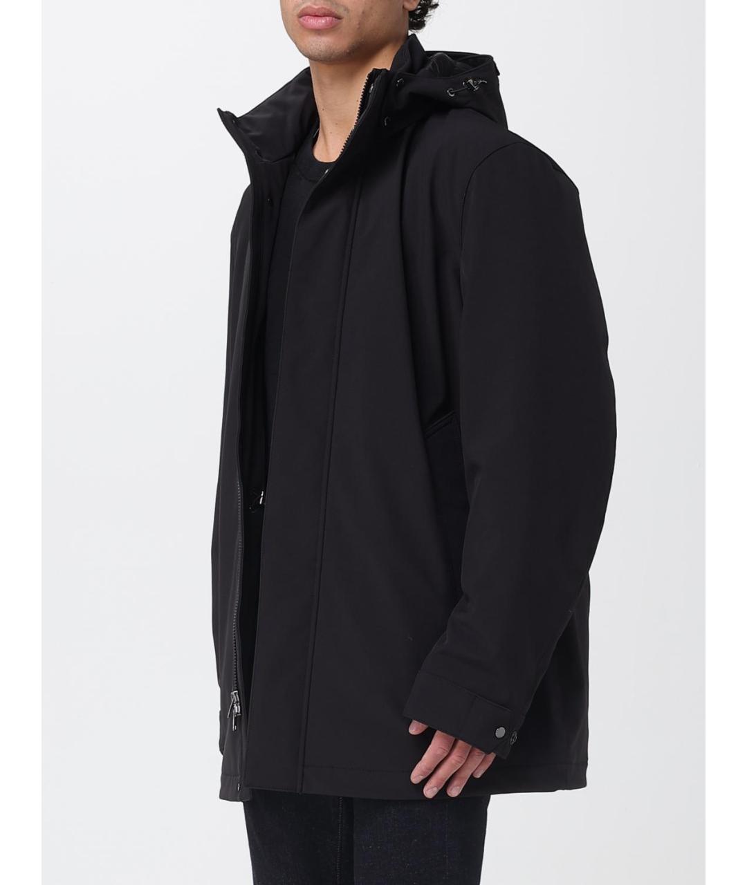 WOOLRICH Черная полиэстеровая куртка, фото 3