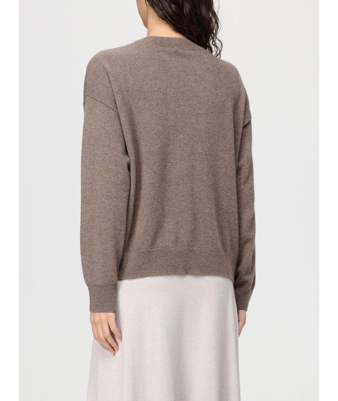 HUGO BOSS Бежевый кашемировый джемпер / свитер, фото 2
