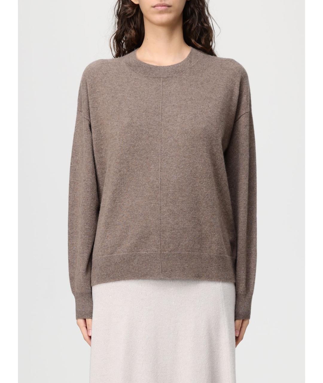 HUGO BOSS Бежевый кашемировый джемпер / свитер, фото 4