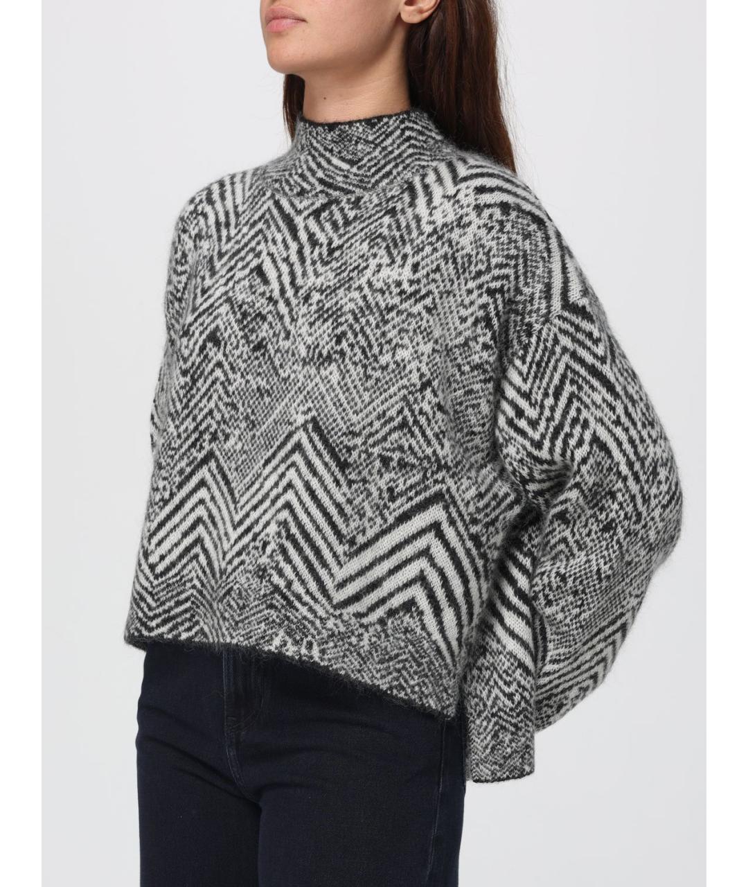 HUGO BOSS Мульти шерстяной джемпер / свитер, фото 4