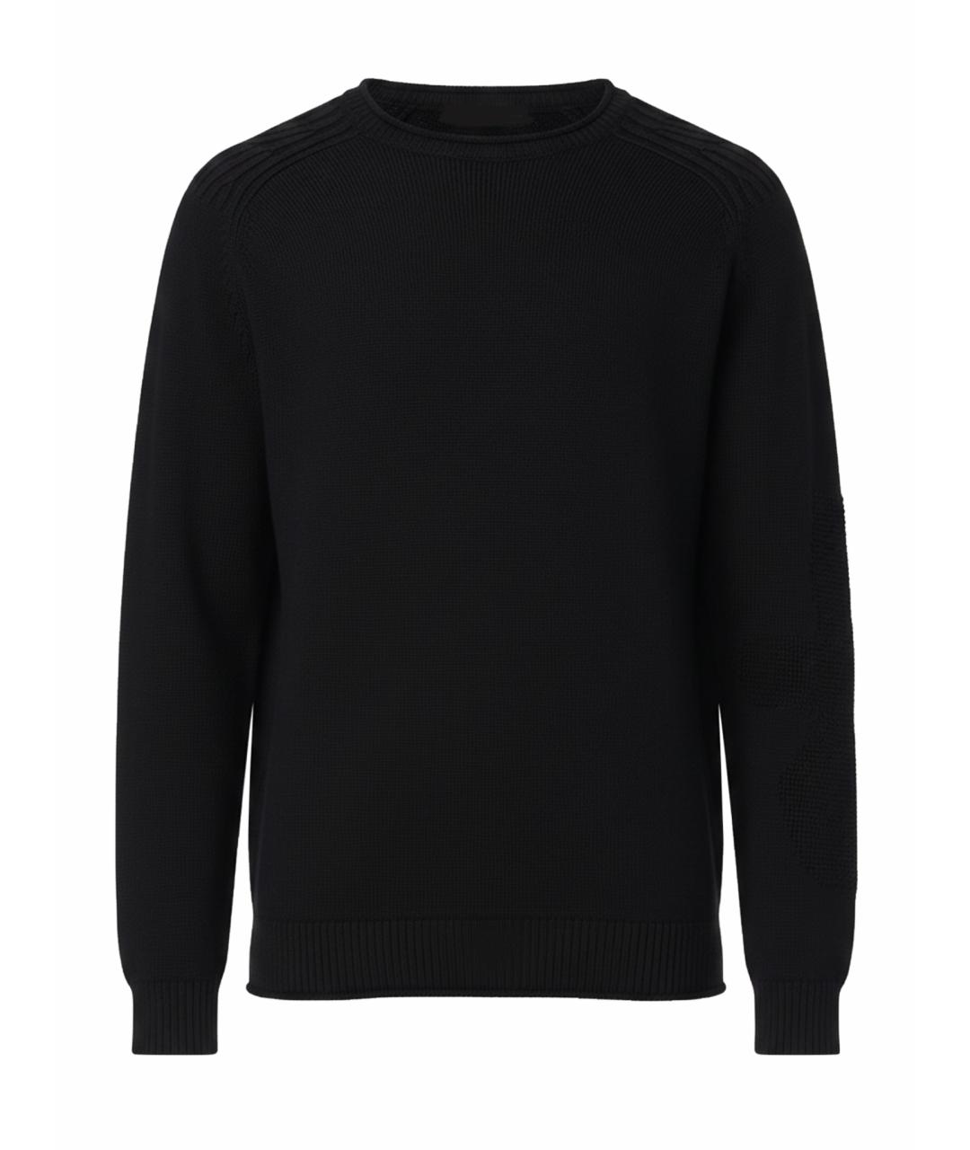 PREMIATA Темно-синий шерстяной джемпер / свитер, фото 1