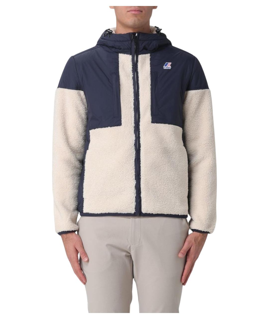 K-WAY Синяя полиэстеровая куртка, фото 1