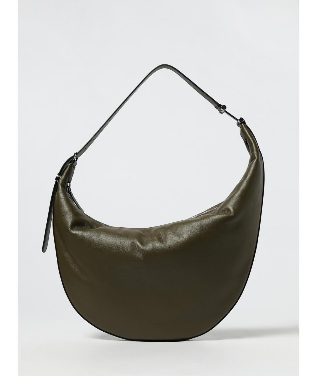 MARNI Зеленая кожаная сумка через плечо, фото 6