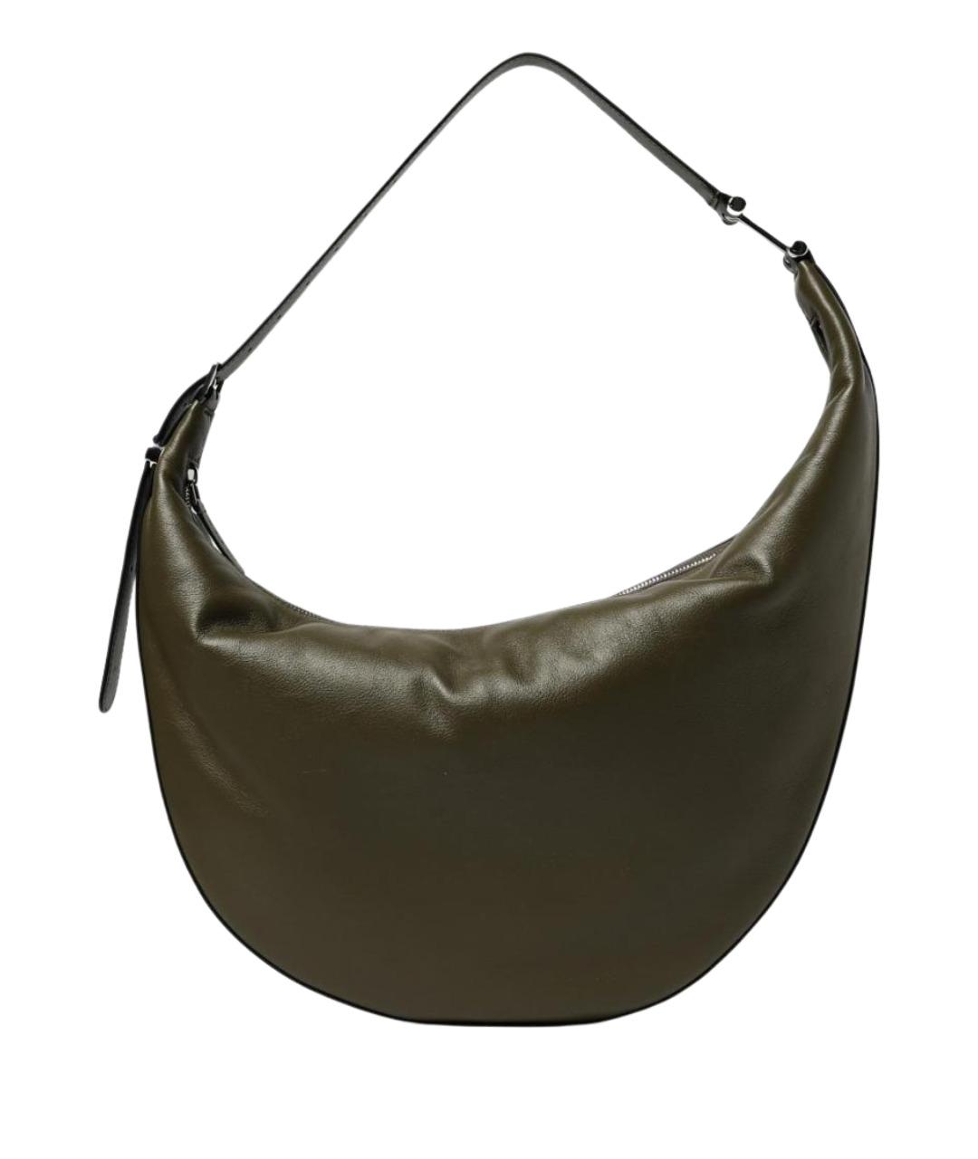 MARNI Зеленая кожаная сумка через плечо, фото 1