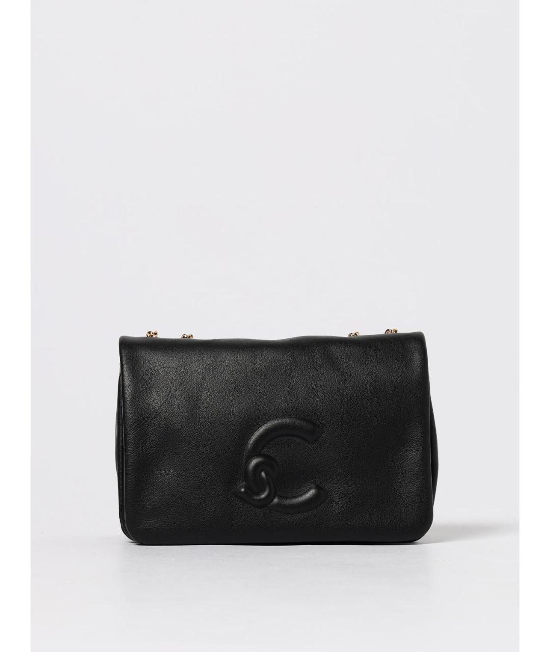 COCCINELLE Черная кожаная сумка через плечо, фото 4