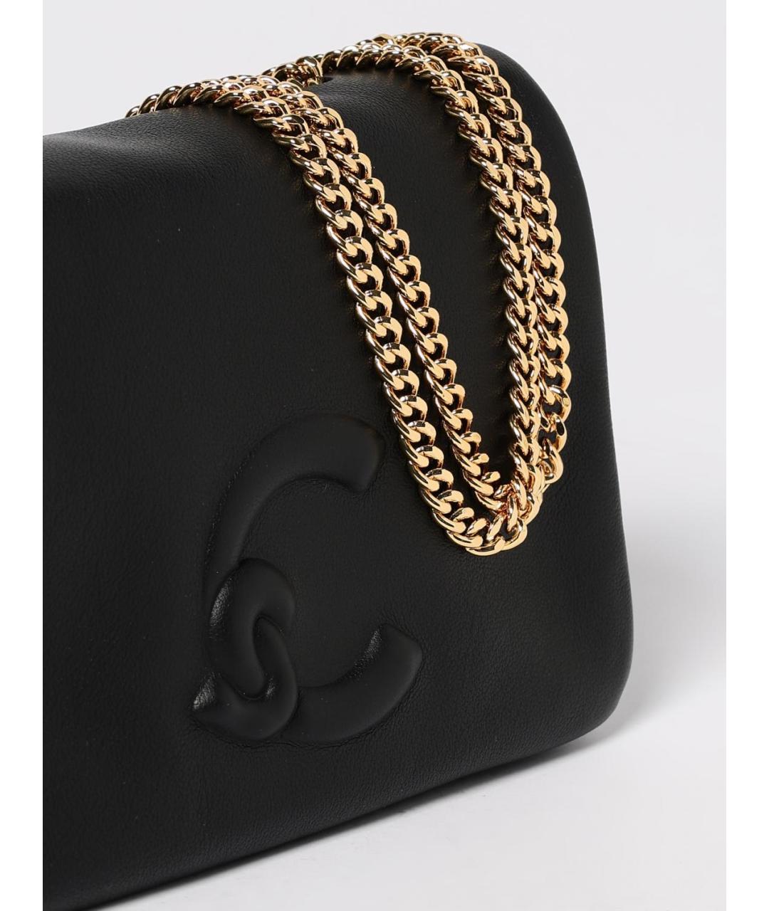 COCCINELLE Черная кожаная сумка через плечо, фото 3