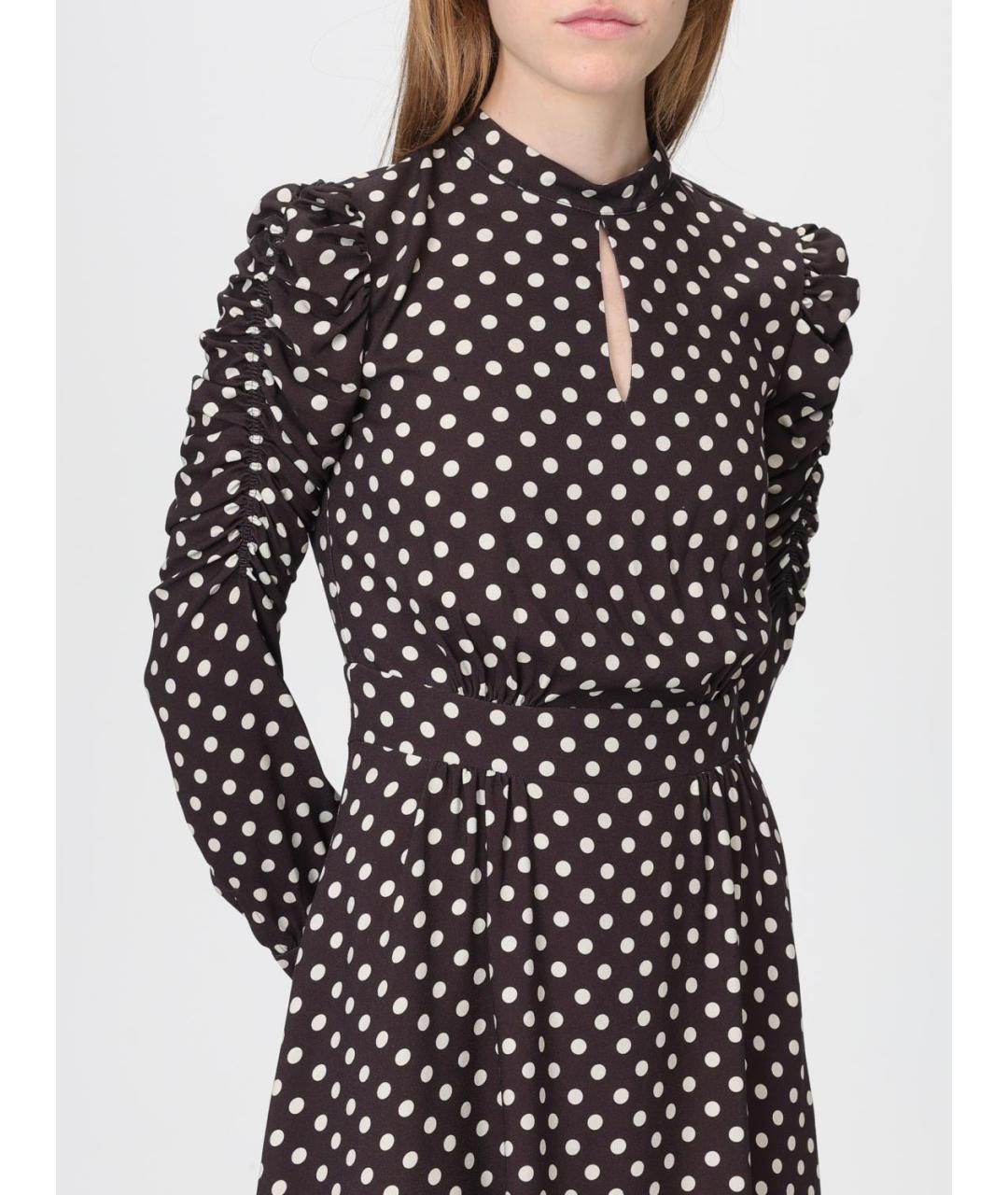 MAR DE MARGARITAS Мульти вискозное повседневное платье, фото 3