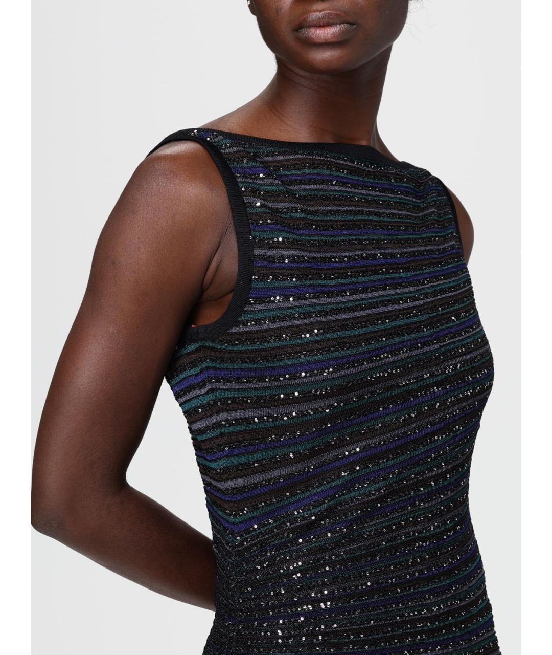 MISSONI Мульти вискозное платье, фото 4