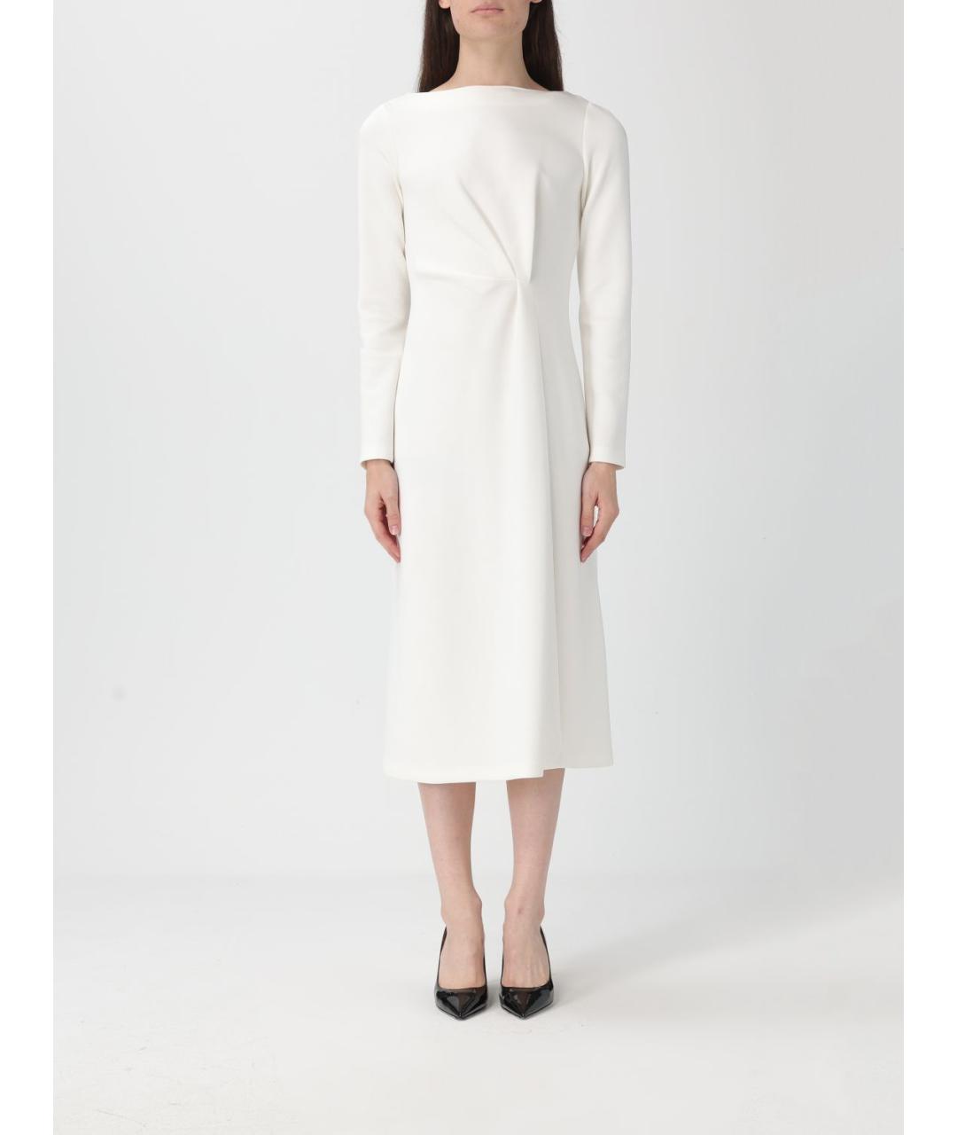 MEIMEIJ Белое полиэстеровое платье, фото 4