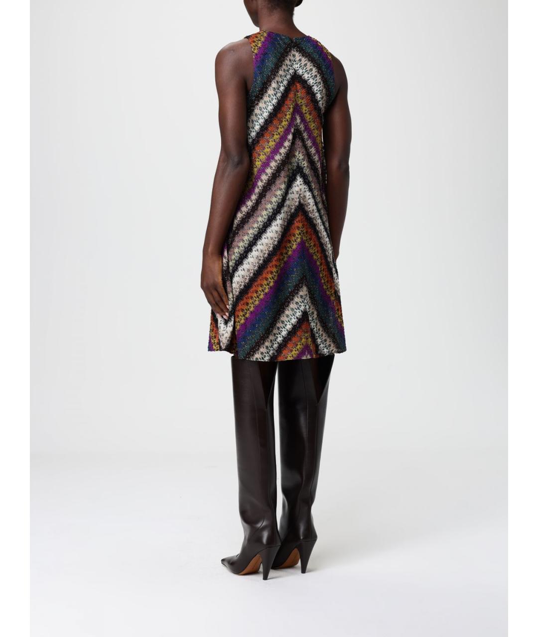 MISSONI Мульти вискозное платье, фото 2