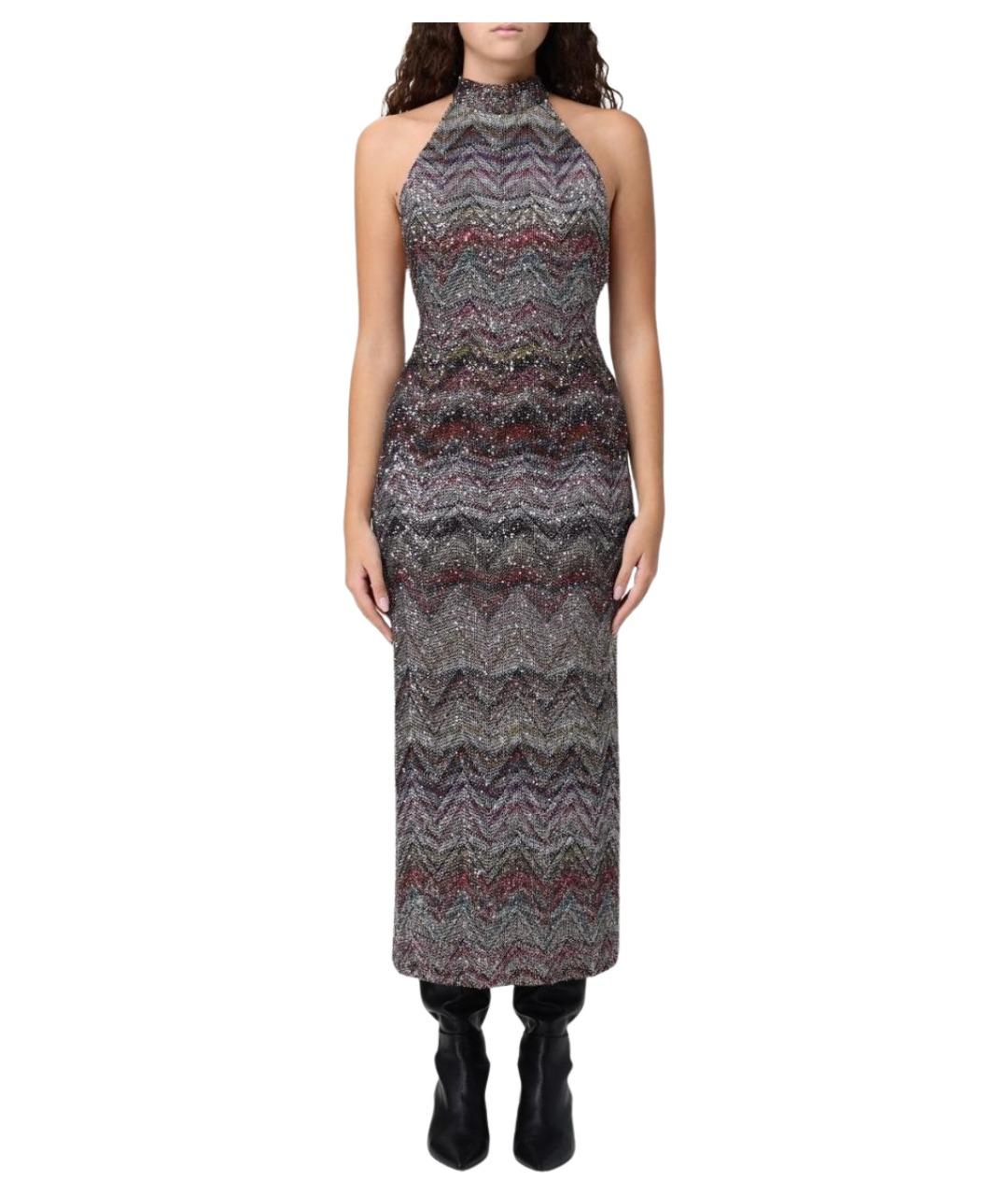 MISSONI Мульти вискозное платье, фото 1