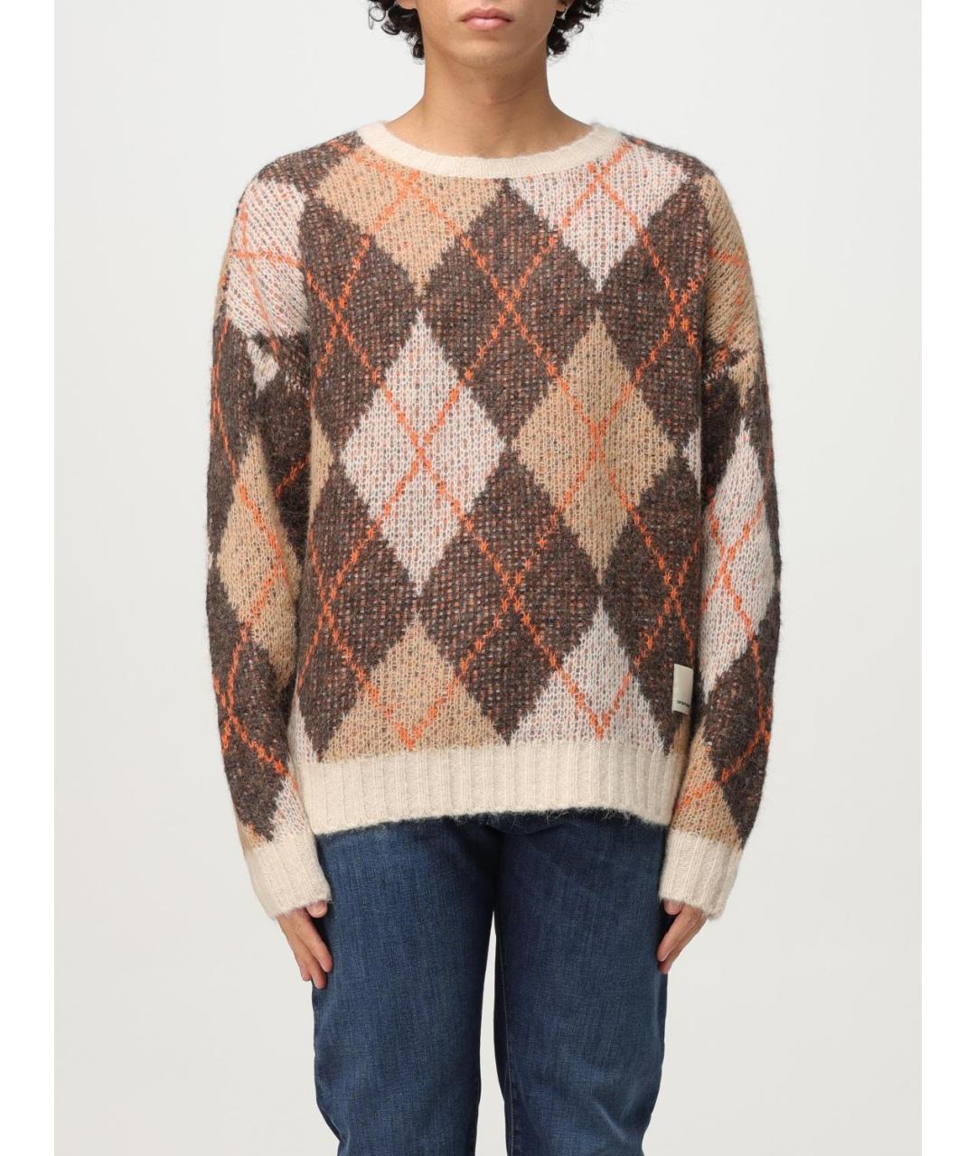 EMPORIO ARMANI Мульти полиамидовый джемпер / свитер, фото 2