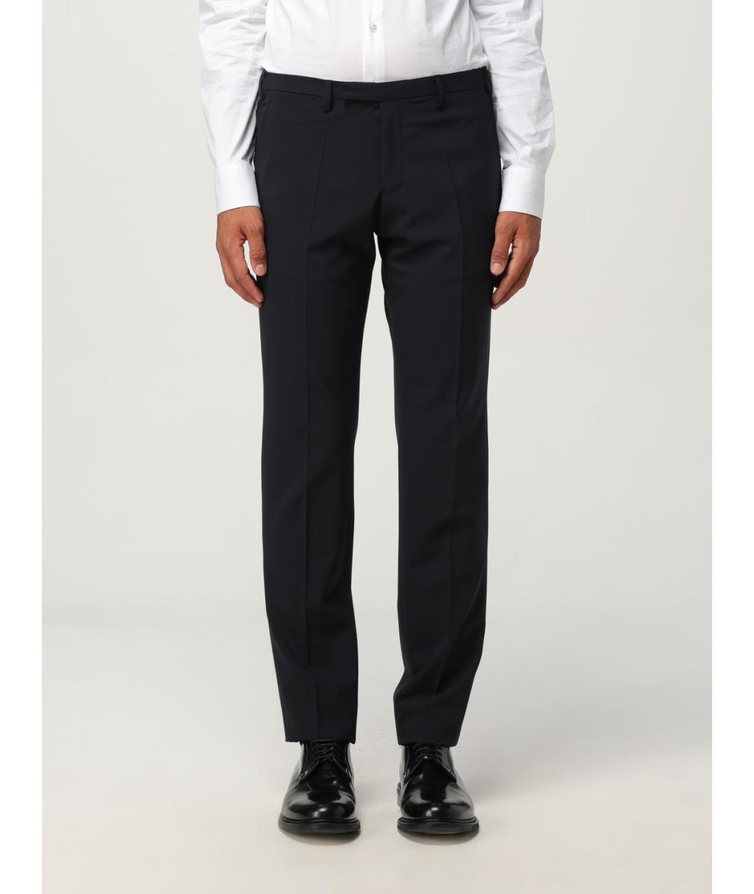 EMPORIO ARMANI Темно-синий классический костюм, фото 6