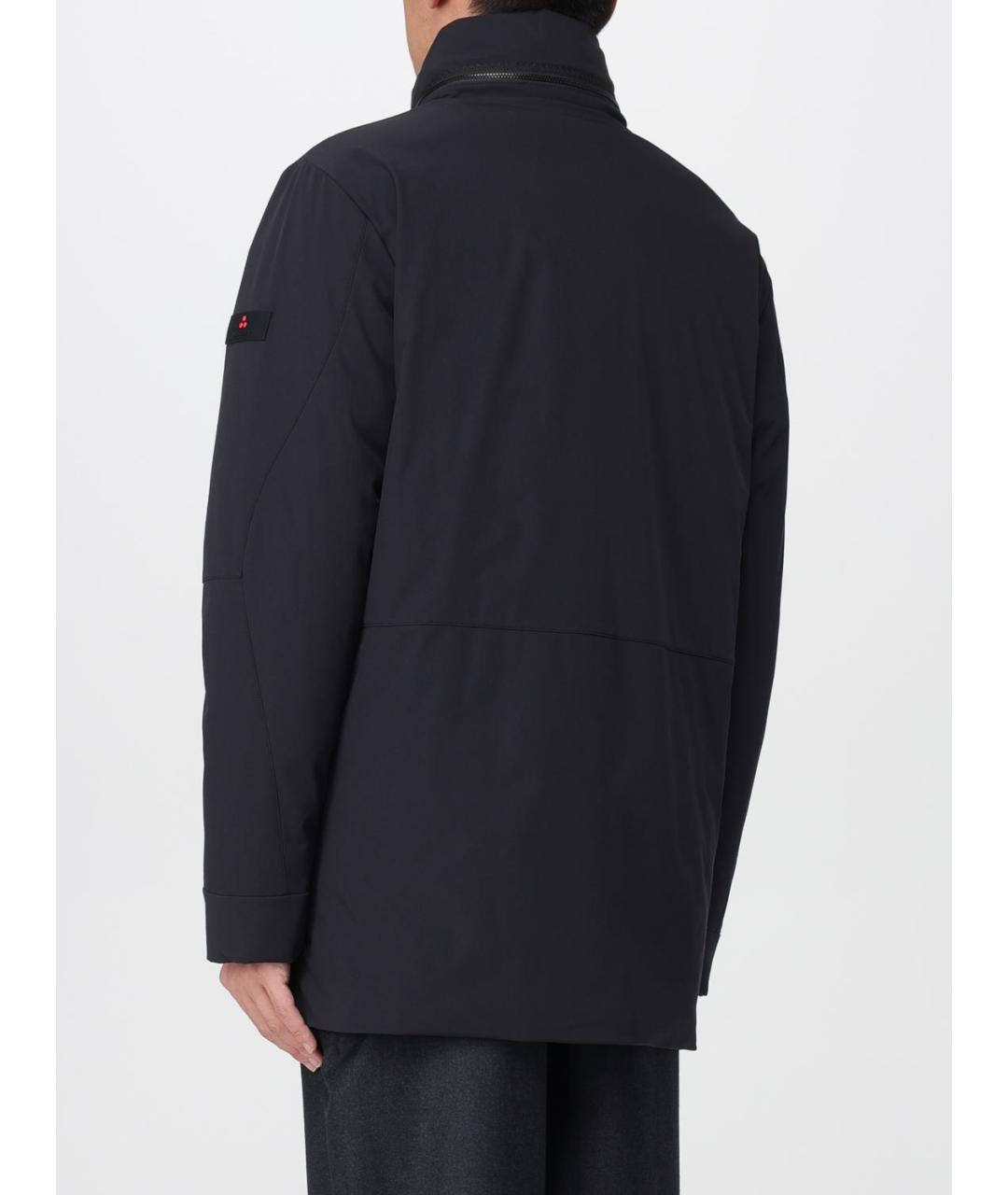 PEUTEREY Черная полиэстеровая куртка, фото 2