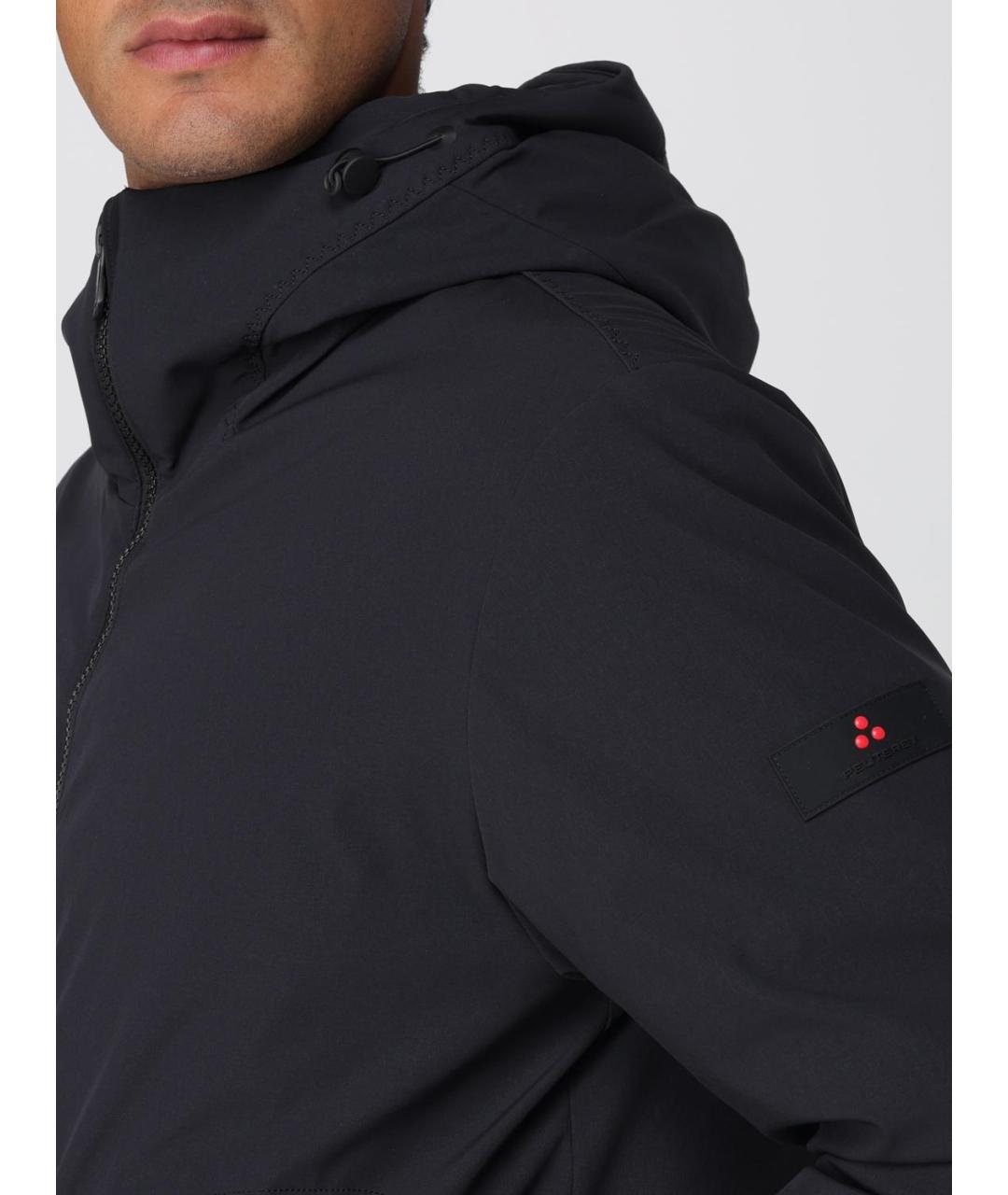 PEUTEREY Черная полиамидовая куртка, фото 5