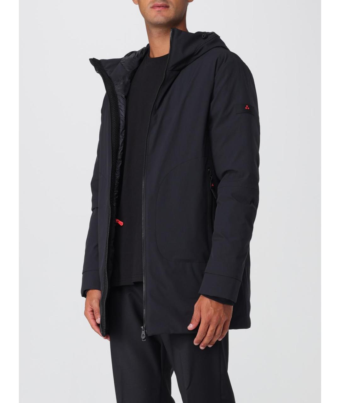 PEUTEREY Черная полиамидовая куртка, фото 4