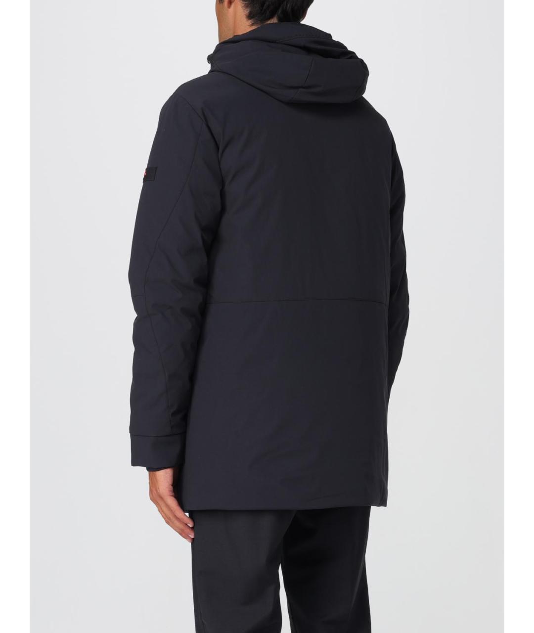 PEUTEREY Черная полиамидовая куртка, фото 3