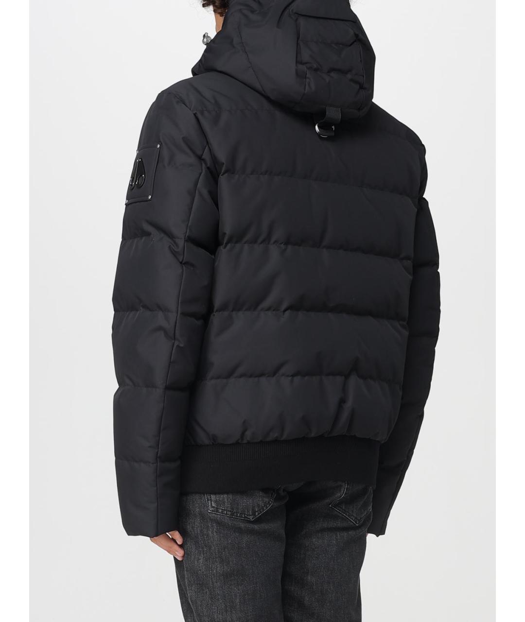 MOOSE KNUCKLES Черная полиамидовая куртка, фото 3