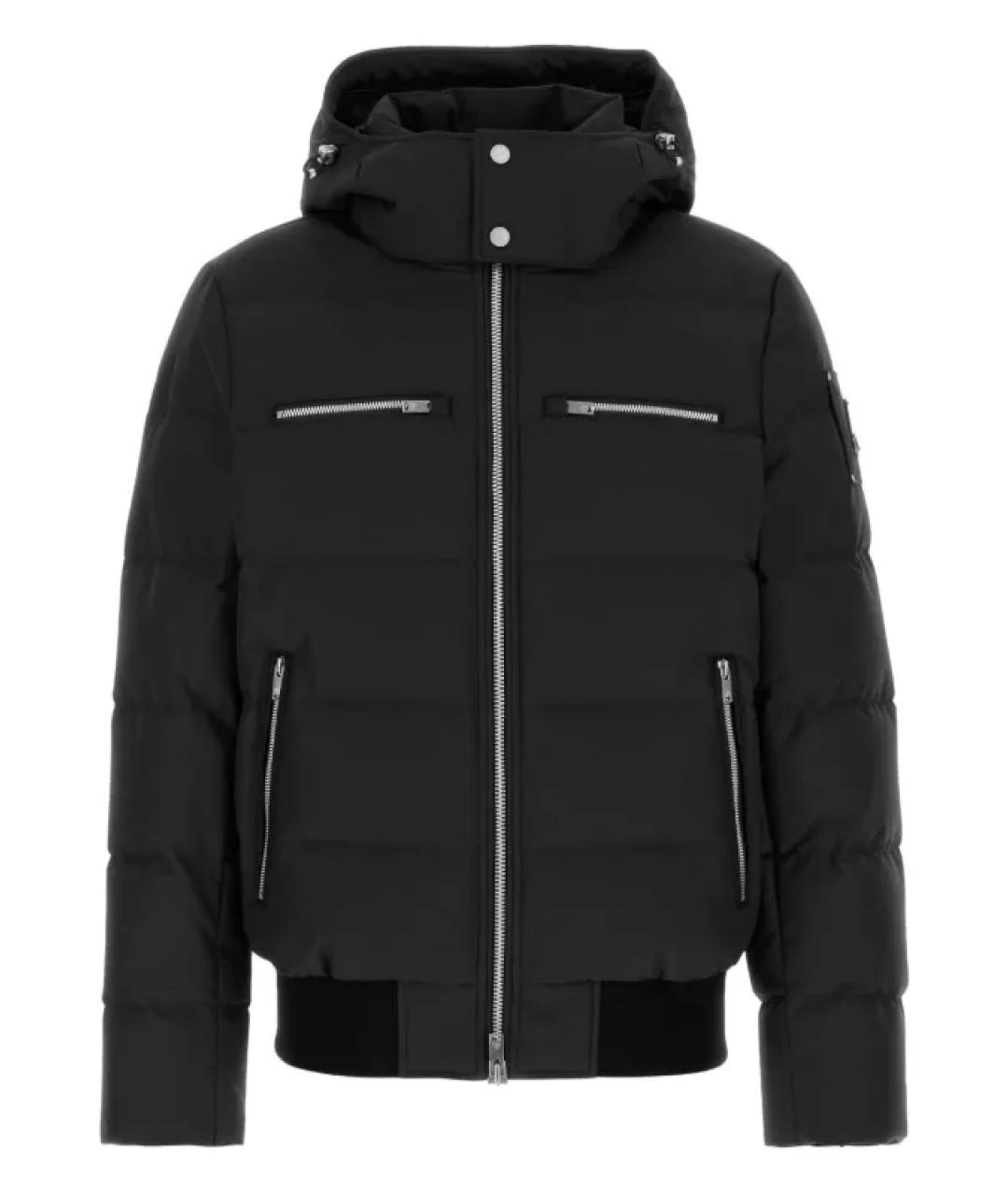 MOOSE KNUCKLES Черная полиамидовая куртка, фото 1