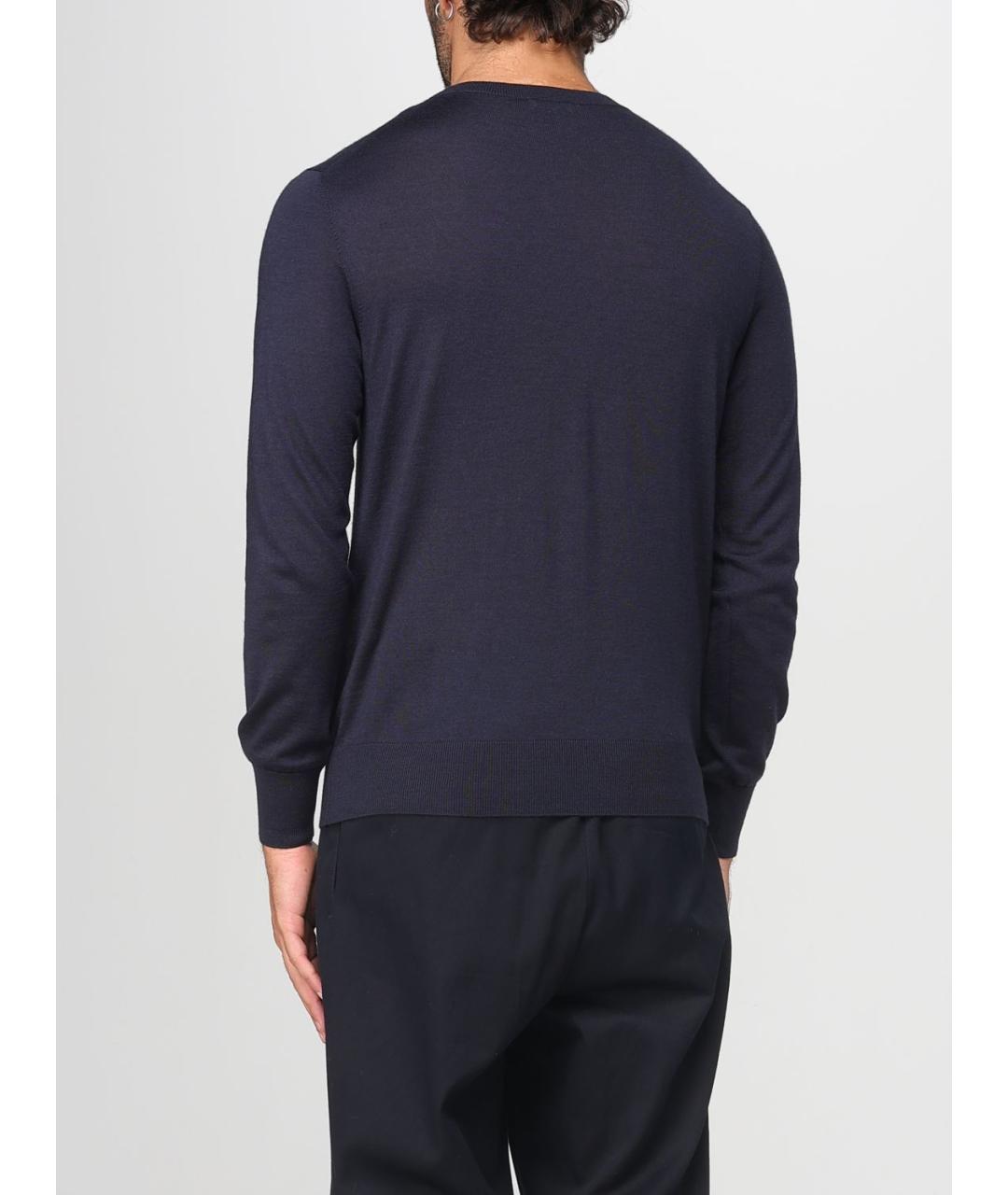 AGNONA Синий кашемировый джемпер / свитер, фото 2