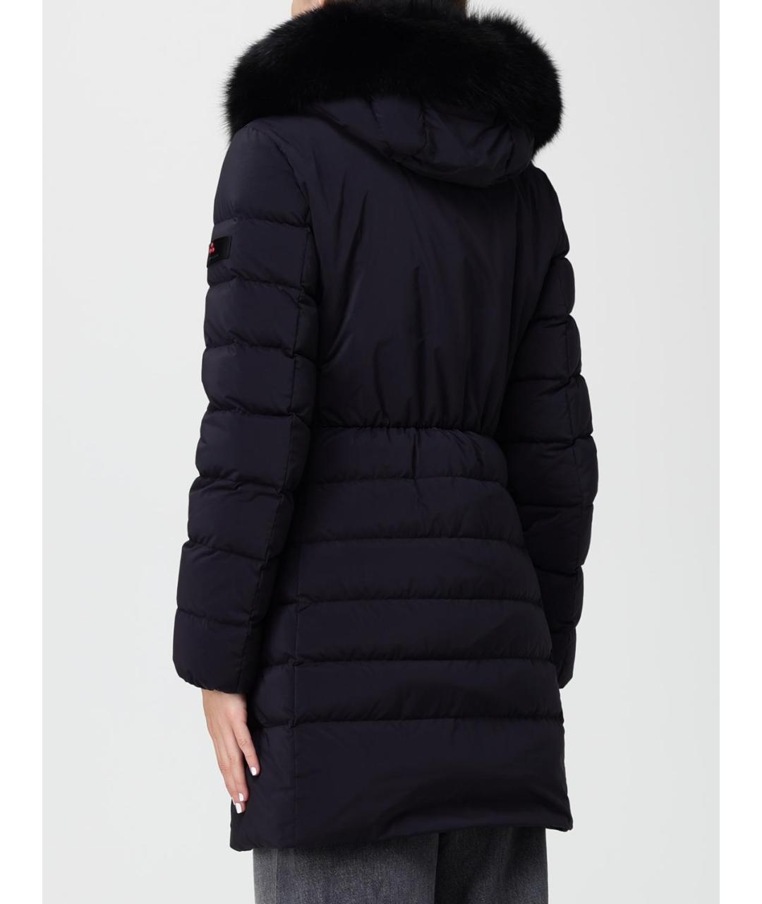 PEUTEREY Черная полиамидовая куртка, фото 3