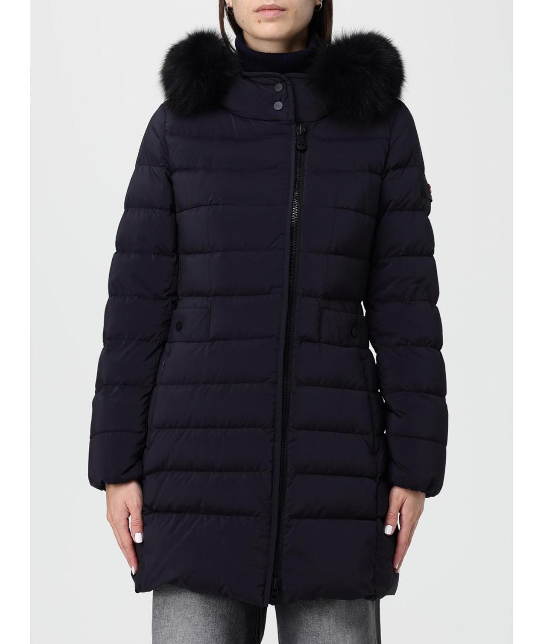 PEUTEREY Черная полиамидовая куртка, фото 2