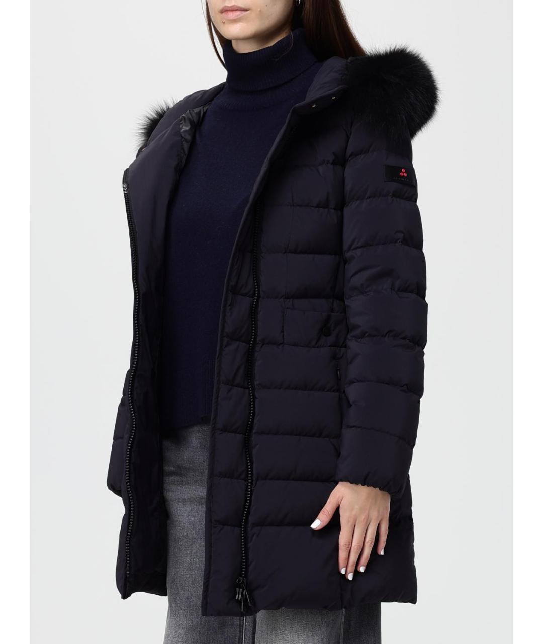 PEUTEREY Черная полиамидовая куртка, фото 4