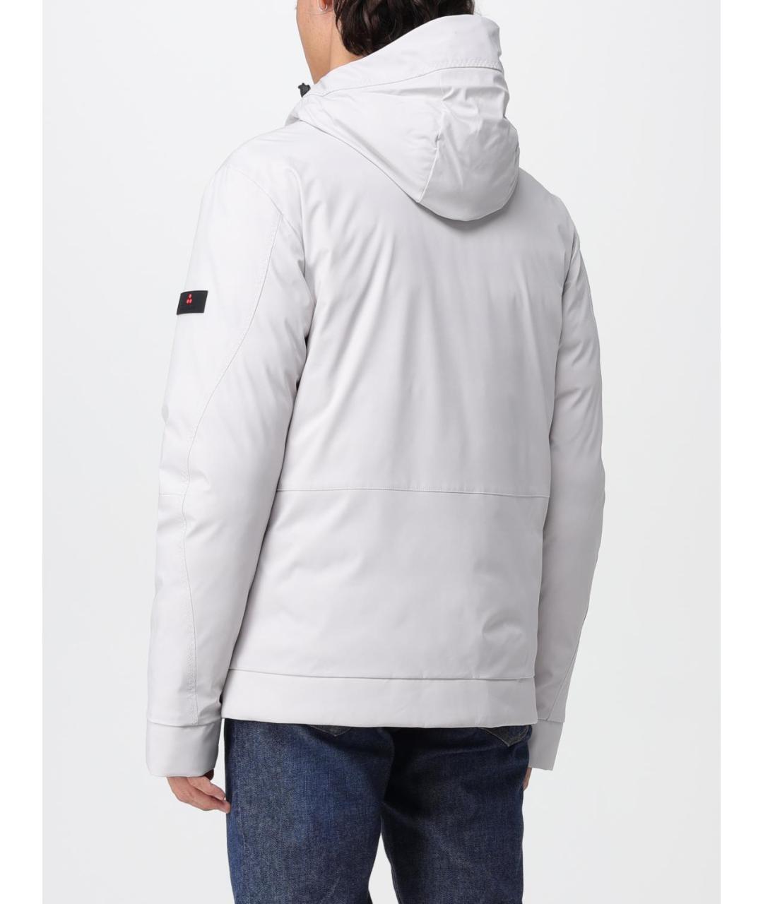 PEUTEREY Серая полиэстеровая куртка, фото 2