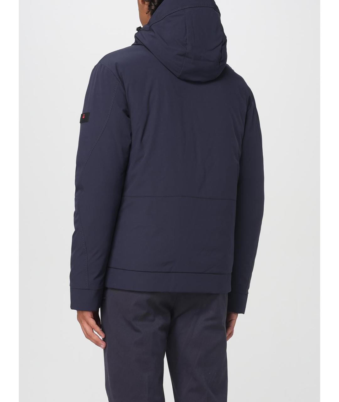 PEUTEREY Синяя полиамидовая куртка, фото 2