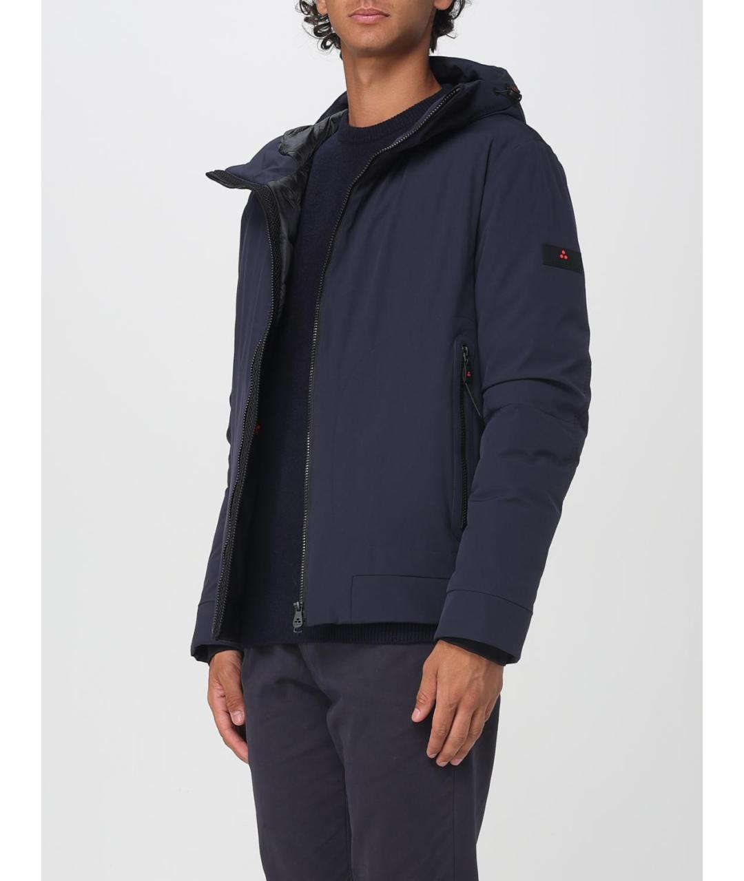 PEUTEREY Синяя полиамидовая куртка, фото 3