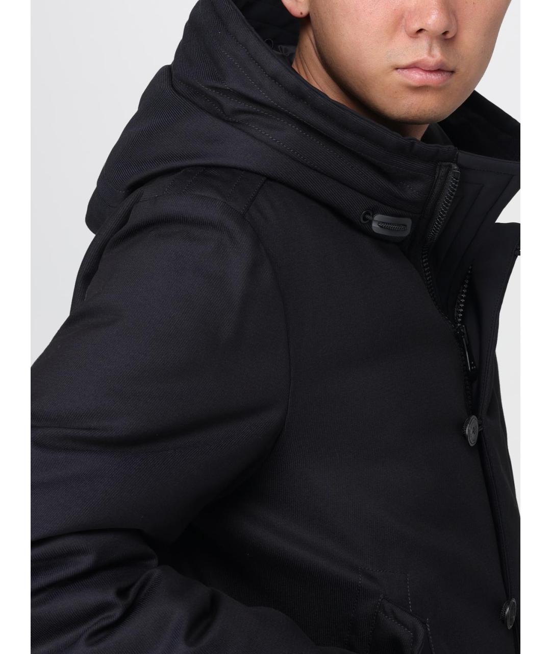 PEUTEREY Синяя хлопковая парка, фото 5