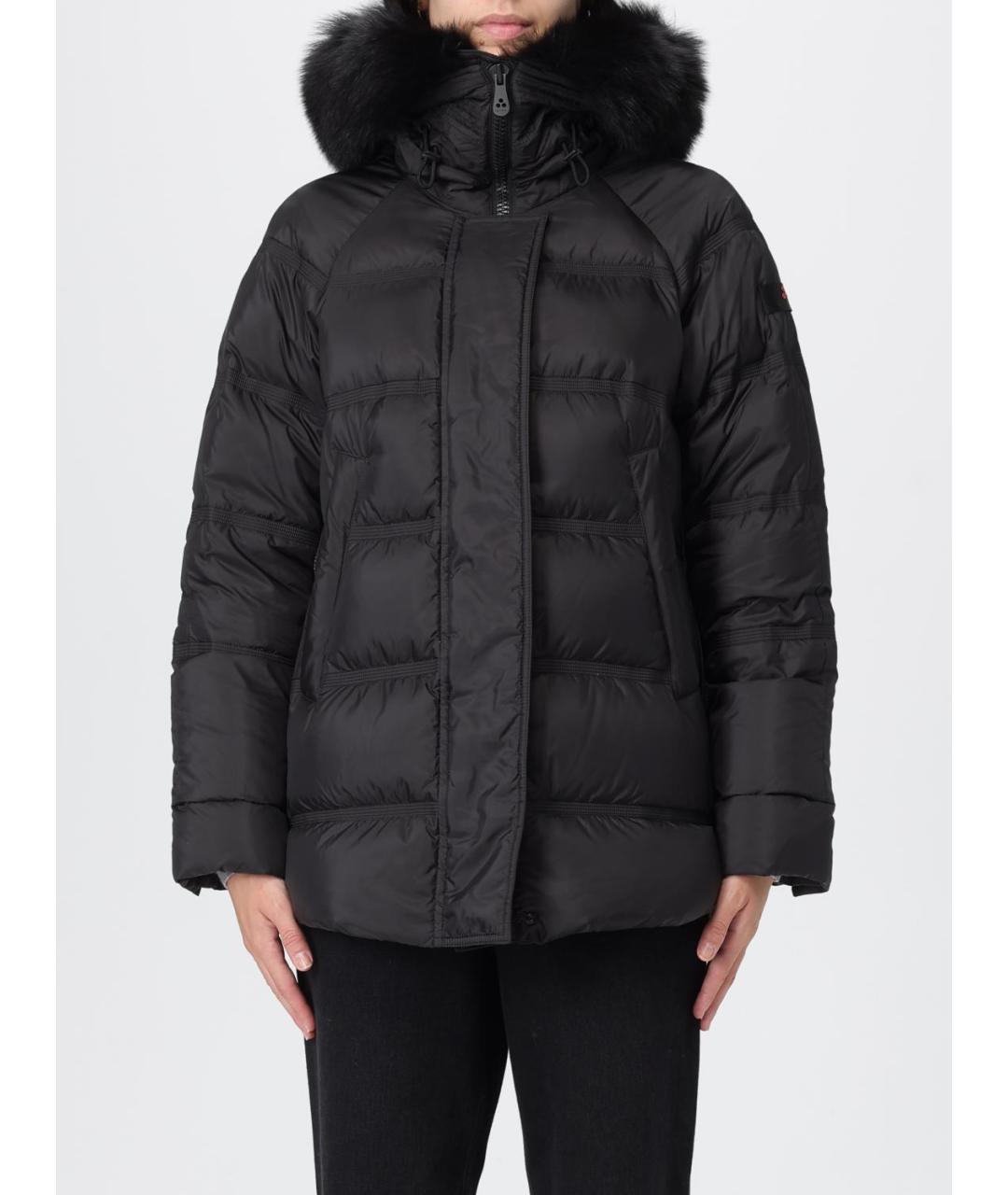 PEUTEREY Черный полиэстеровый пуховик, фото 5