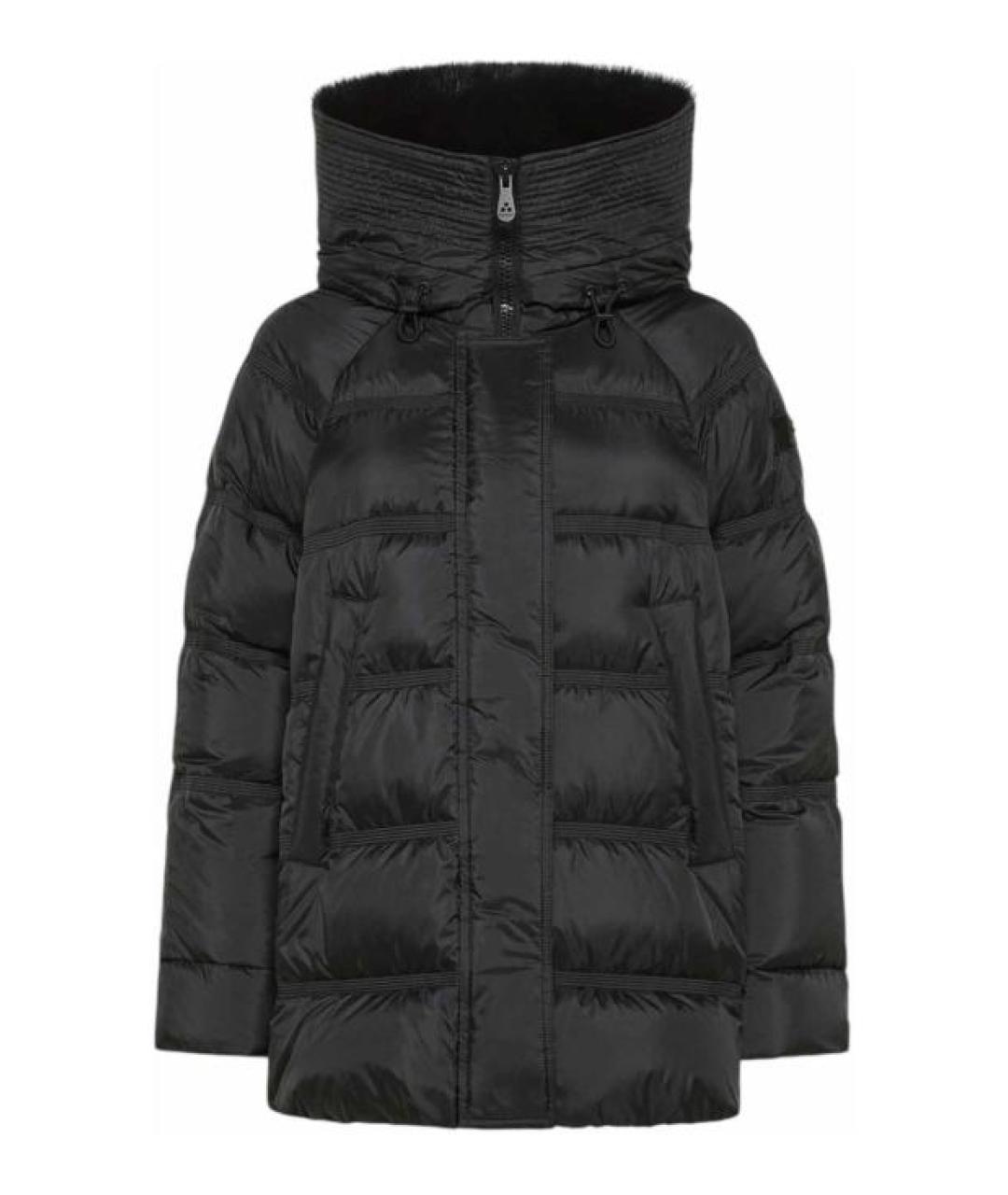 PEUTEREY Черный полиэстеровый пуховик, фото 1