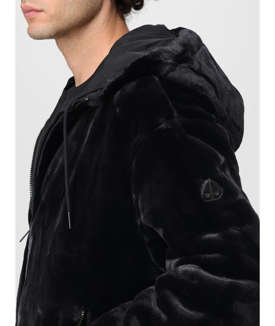 MOOSE KNUCKLES Черная полиэстеровая куртка, фото 5