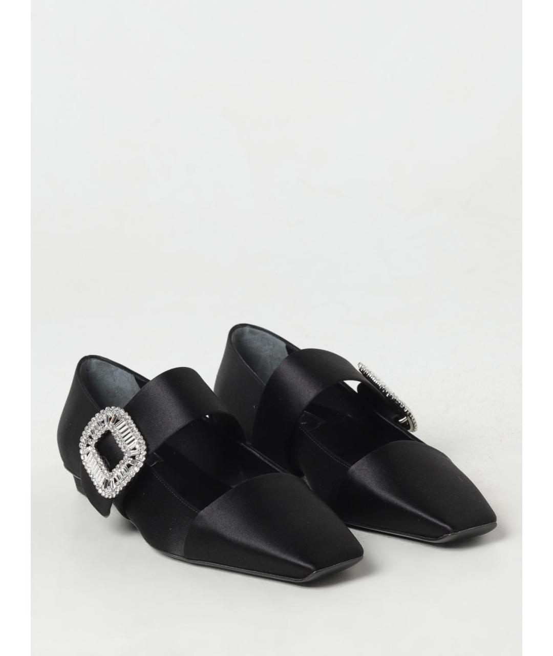 ROGER VIVIER Черные балетки, фото 2