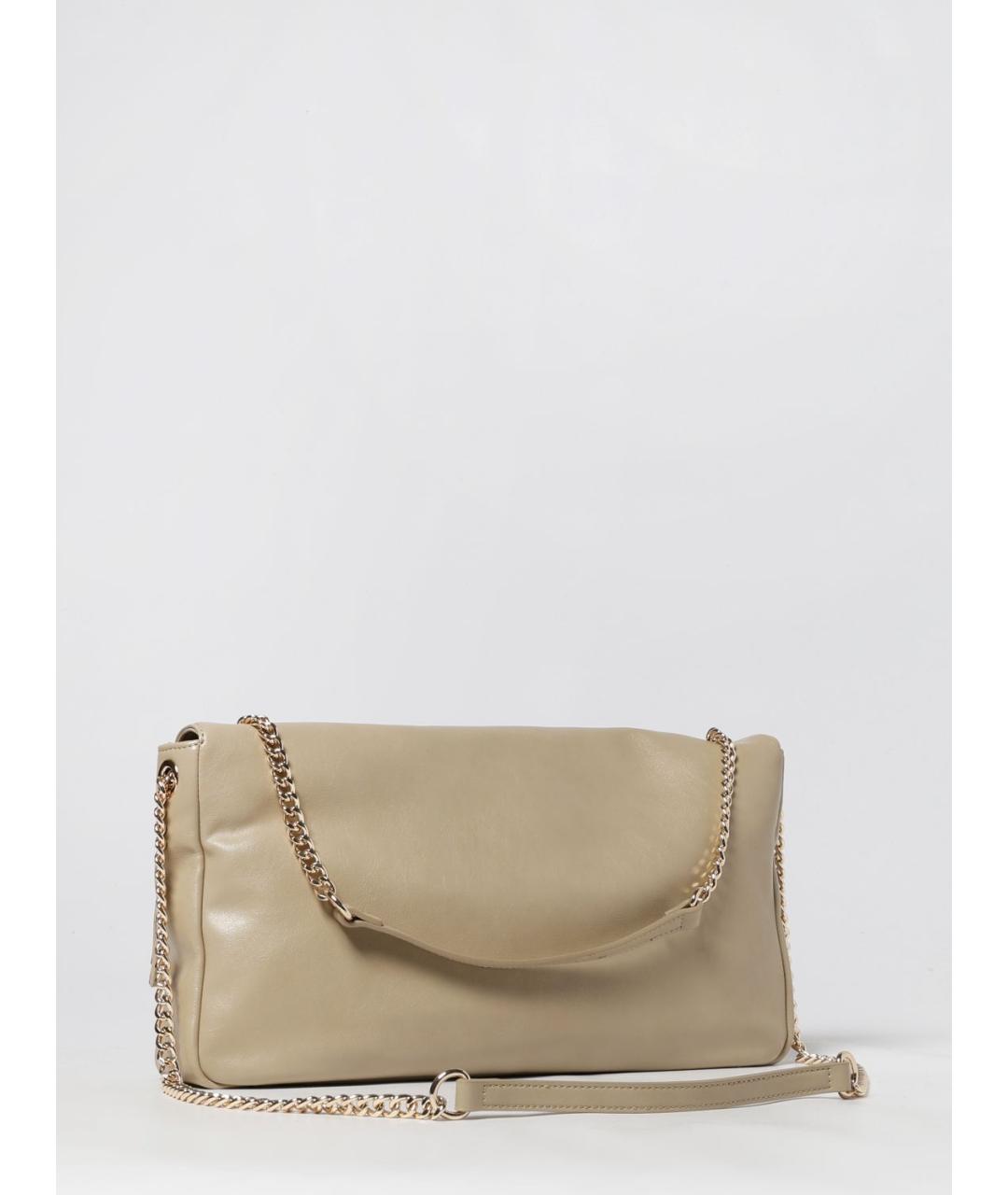 TWIN-SET Бежевая сумка через плечо из искусственной кожи, фото 2