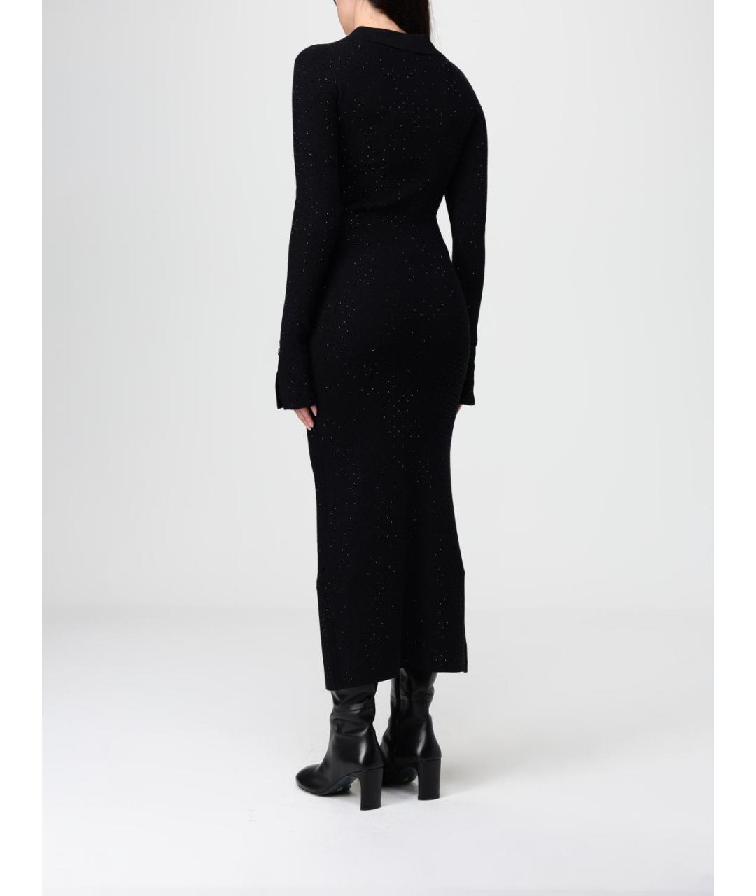 PATRIZIA PEPE Черное повседневное платье, фото 2
