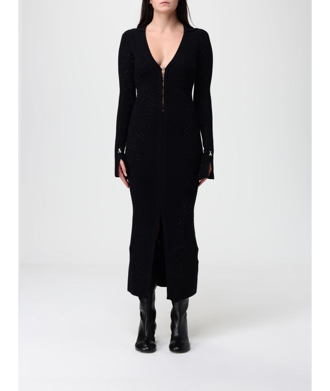 PATRIZIA PEPE Черное повседневное платье, фото 4