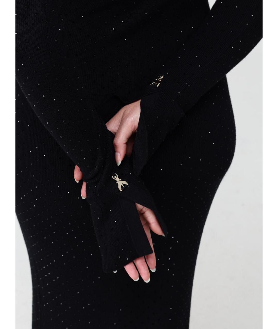 PATRIZIA PEPE Черное повседневное платье, фото 3