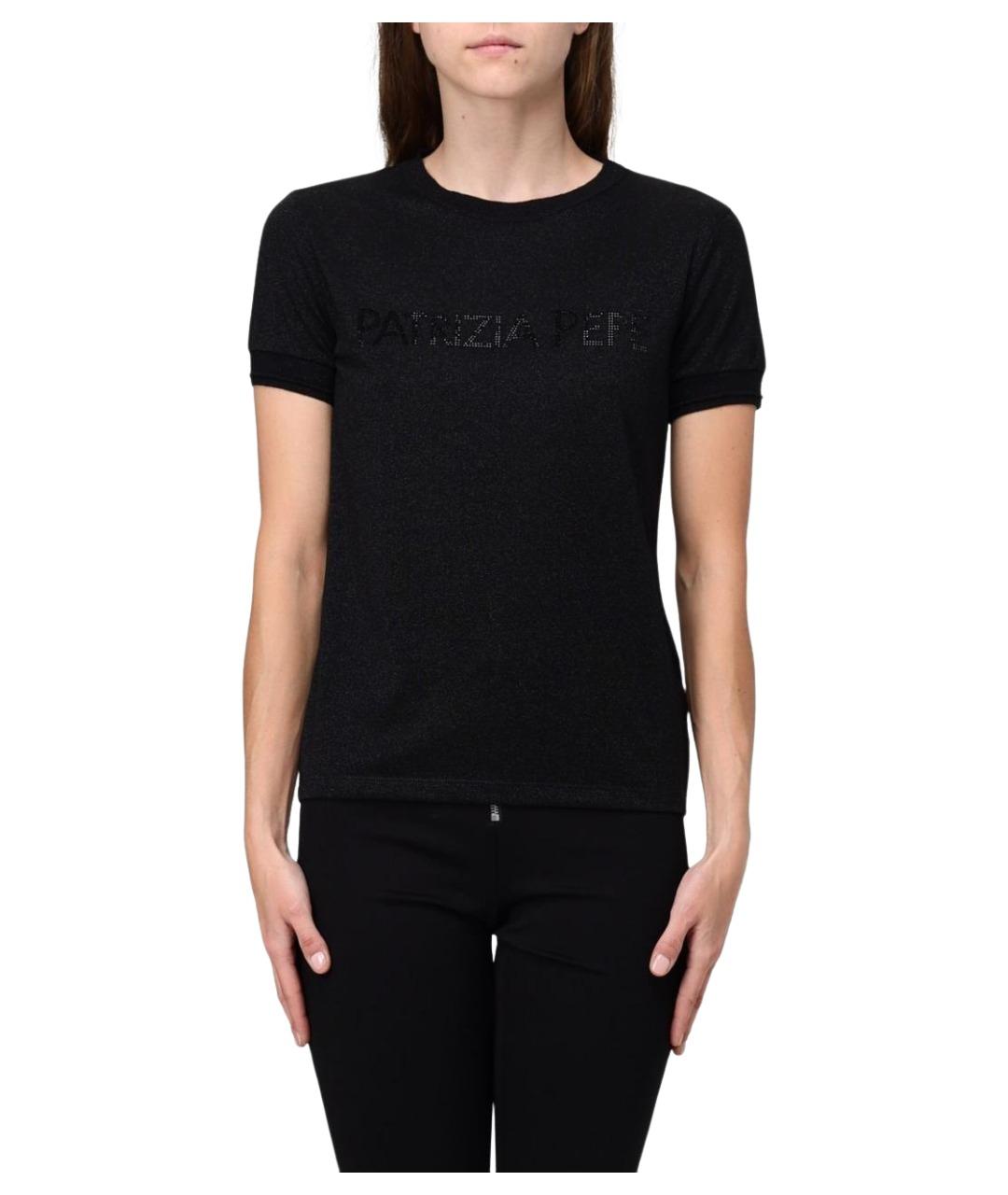 PATRIZIA PEPE Черная футболка, фото 1