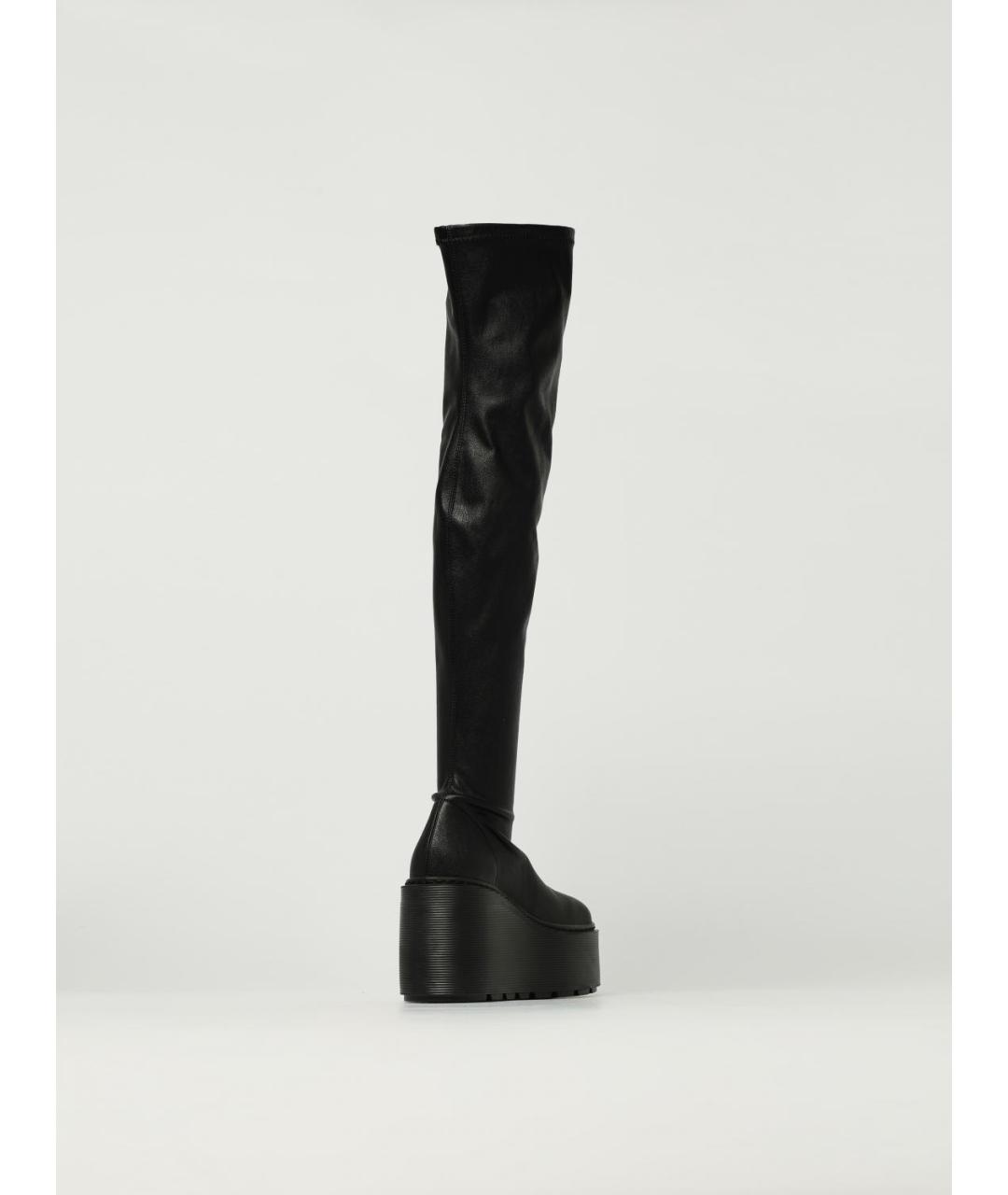VIC MATIE Черные синтетические сапоги, фото 3