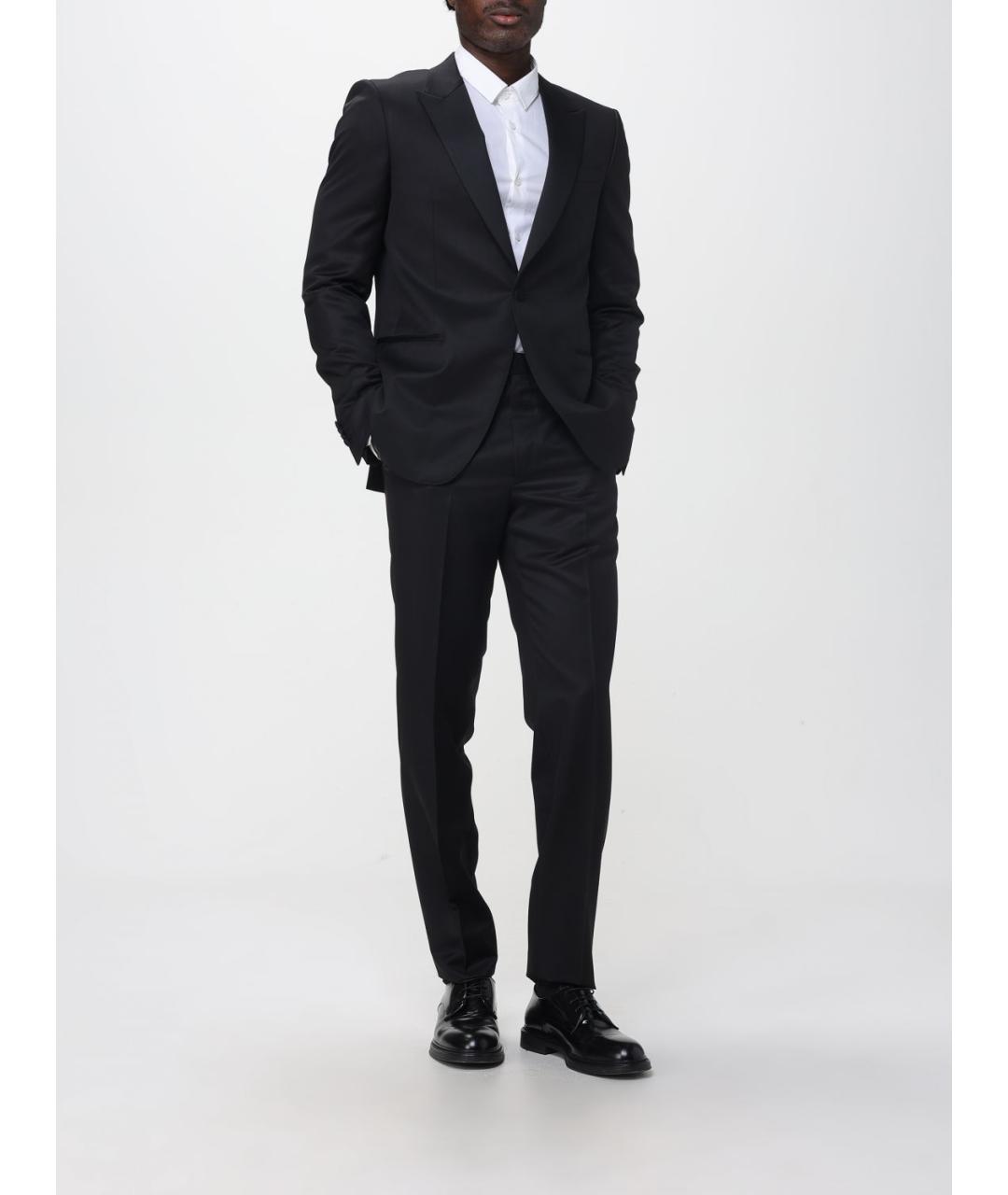 ZEGNA Черный классический костюм, фото 2