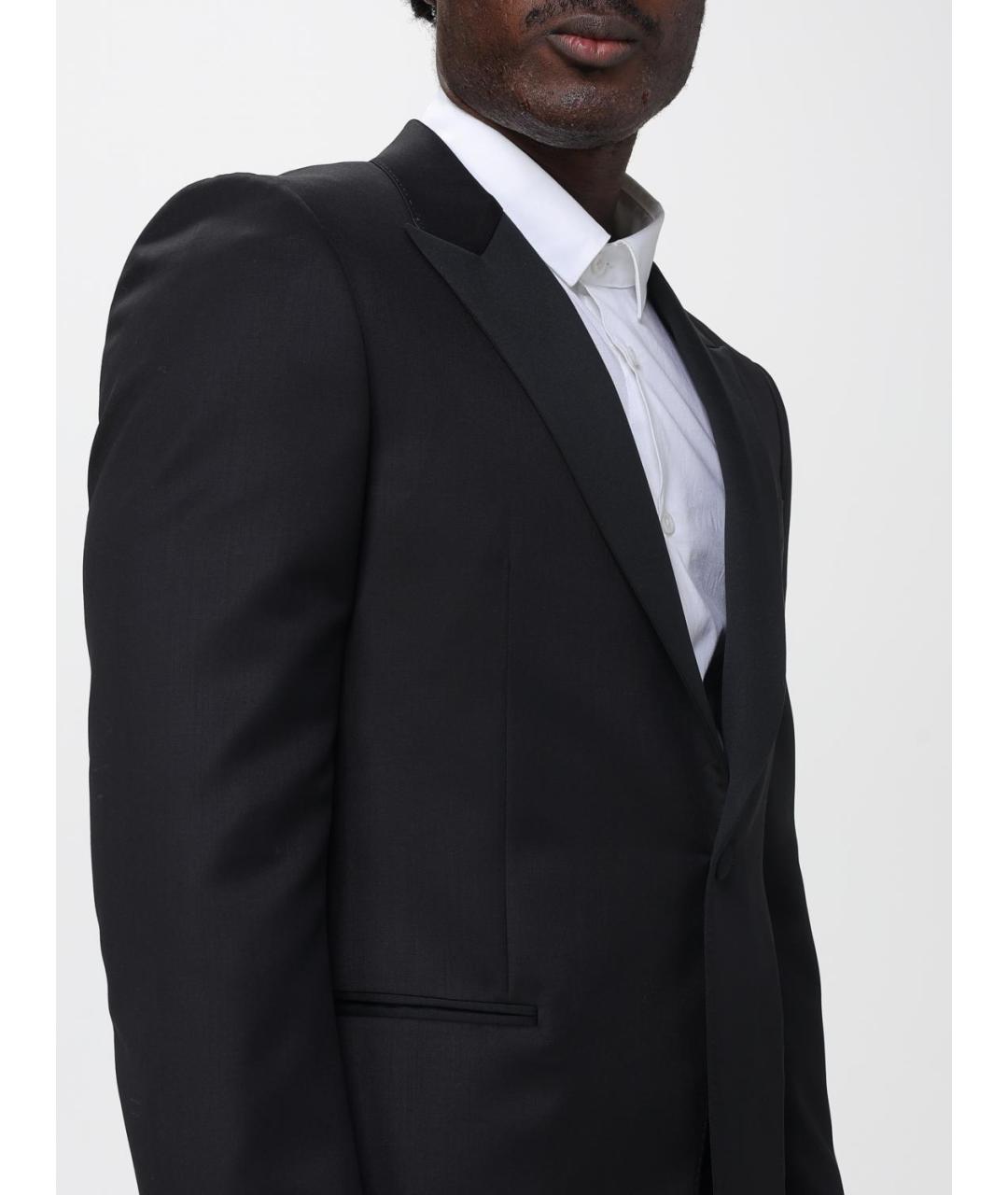 ZEGNA Черный классический костюм, фото 5