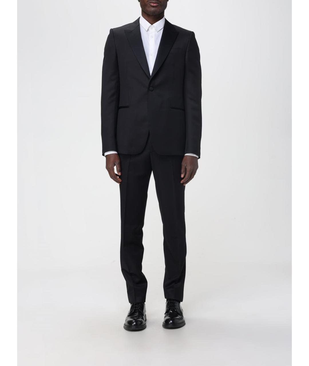 ZEGNA Черный классический костюм, фото 7