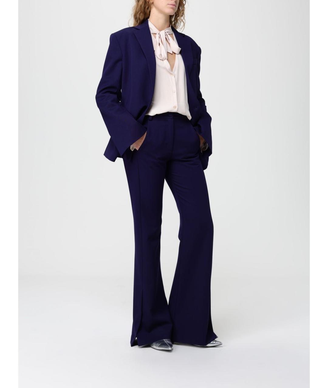 PATRIZIA PEPE Бежевая вискозная рубашка, фото 2