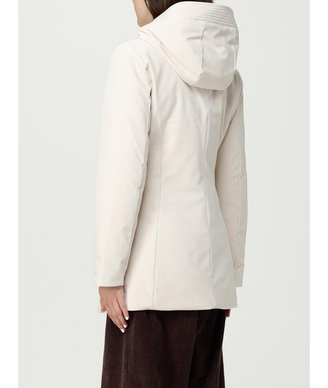 WOOLRICH Бежевая полиэстеровая куртка, фото 3