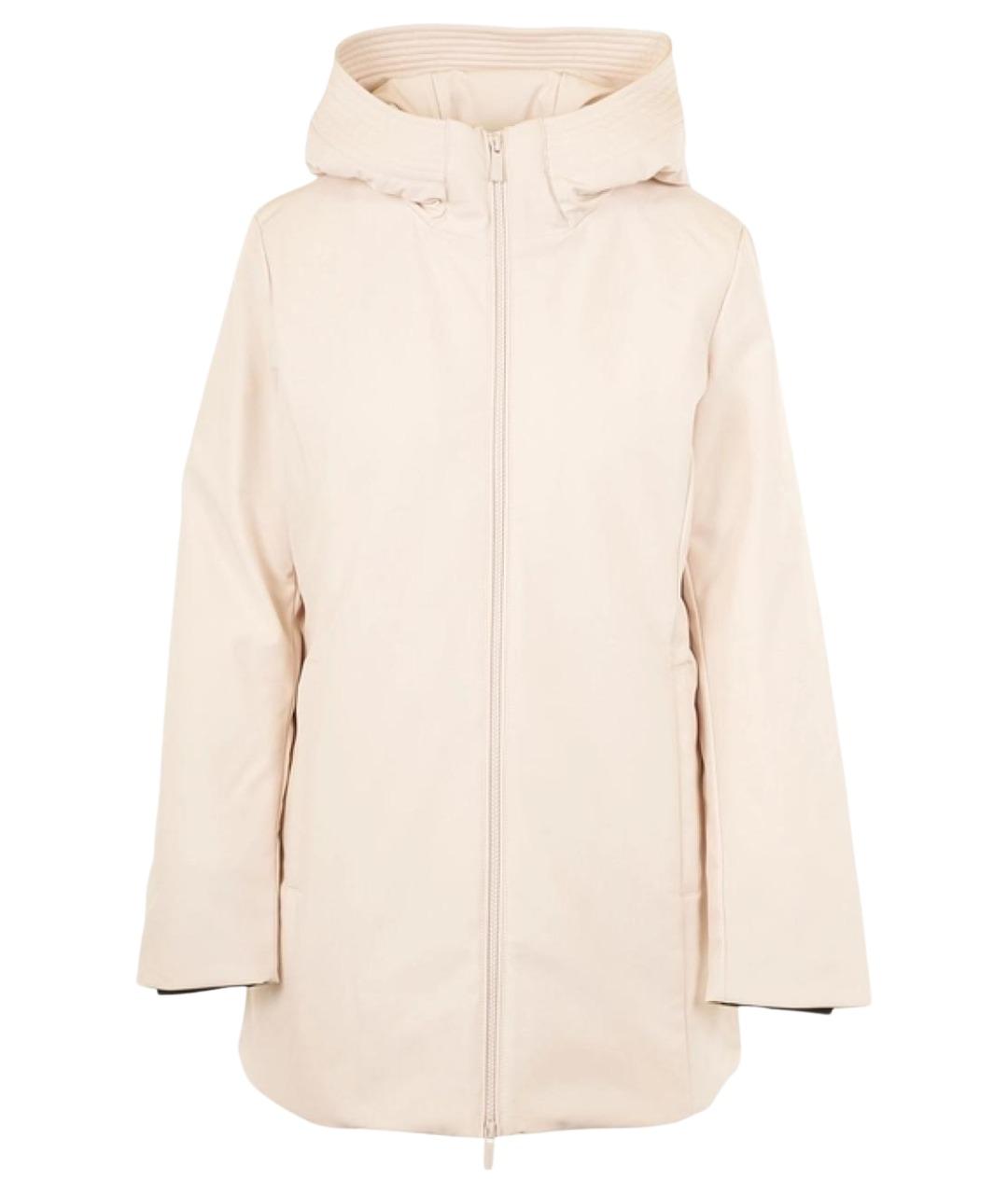 WOOLRICH Бежевая полиэстеровая куртка, фото 1