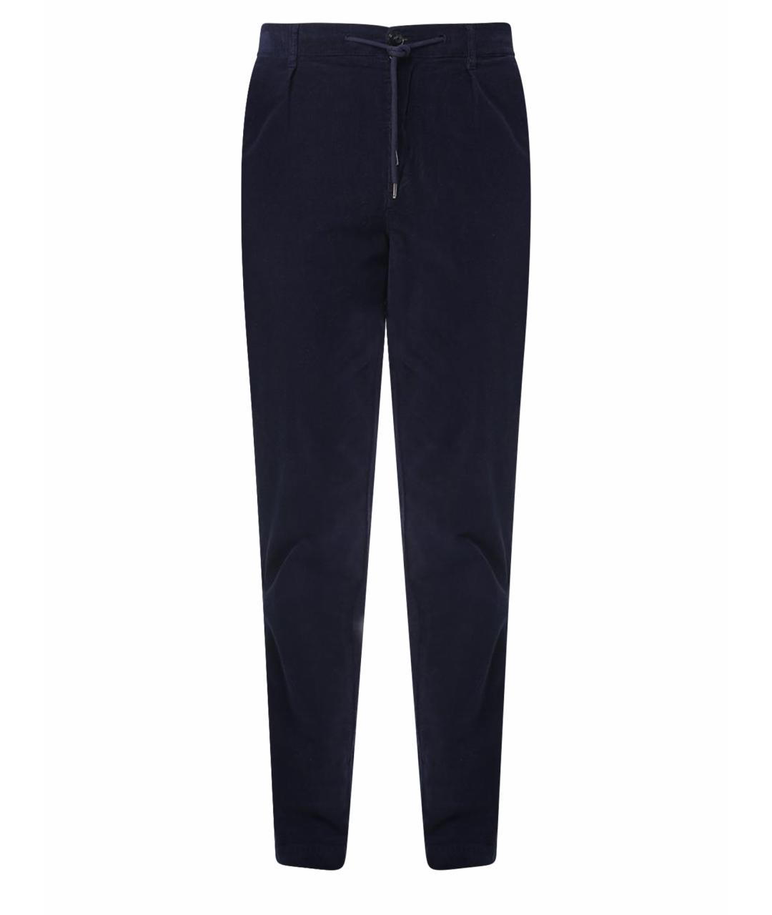 WOOLRICH Синие хлопковые повседневные брюки, фото 1