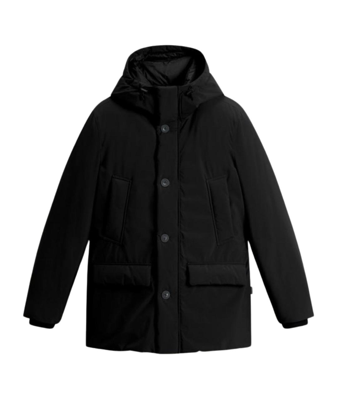 WOOLRICH Черная полиэстеровая куртка, фото 1