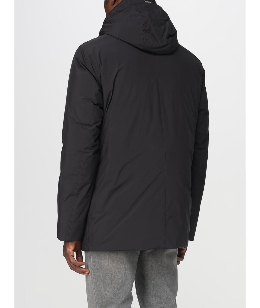 WOOLRICH Черная полиэстеровая куртка, фото 3